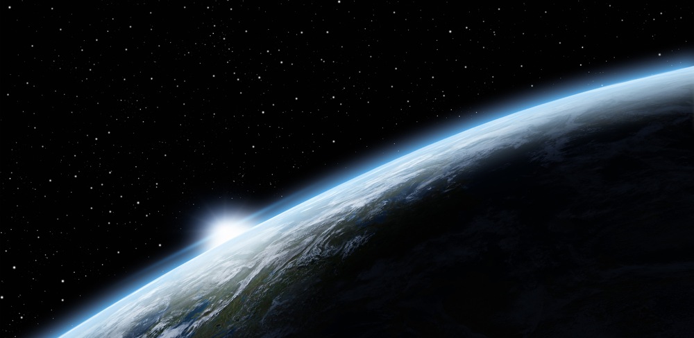 Space picture of the Earth